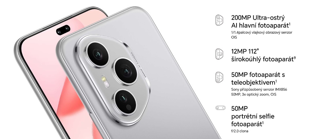 Mobilný telefón HONOR 400 Pro 5G 12 GB / 512 GB čierny