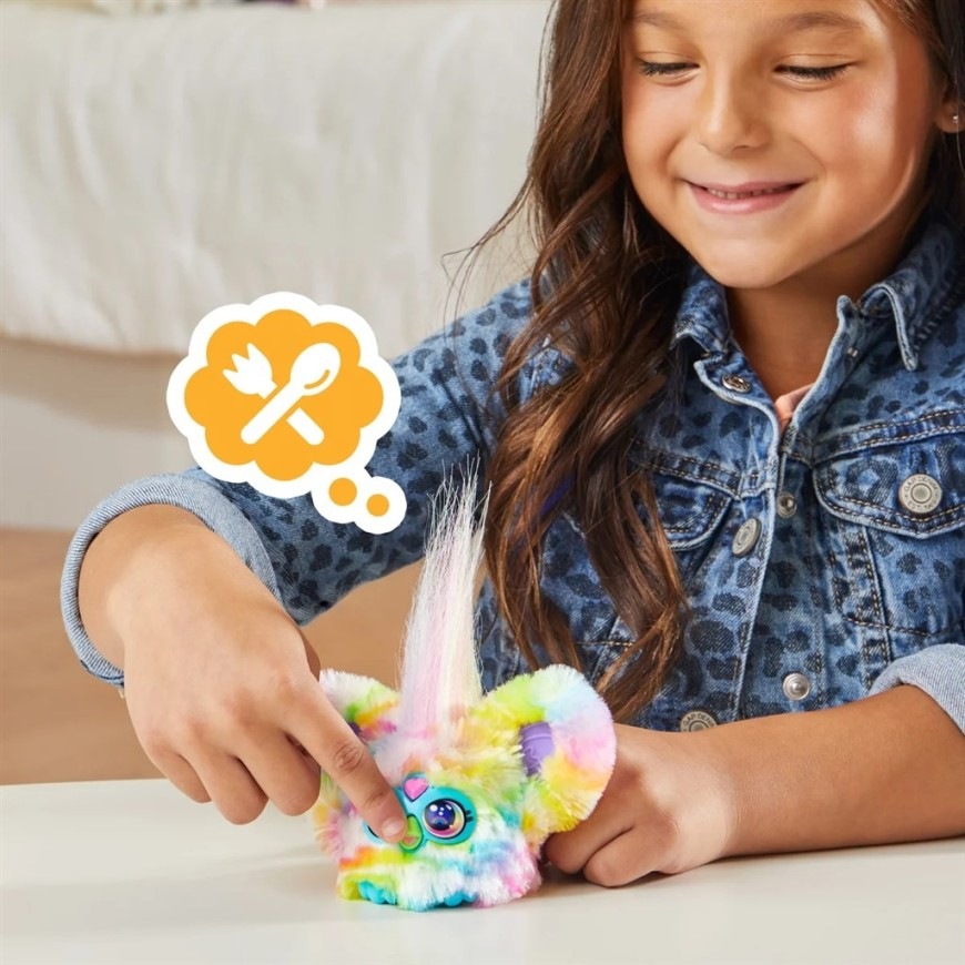 Interaktívne zvieratko Hasbro Furby Furblet ZEE-BAH biele Zvieratko Hasbro Furby Furblet ZEE-BAH