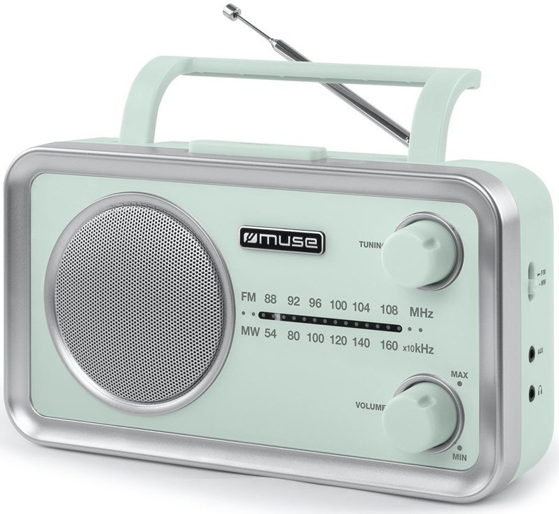 Rádioprijímač MUSE MF-060 zelený