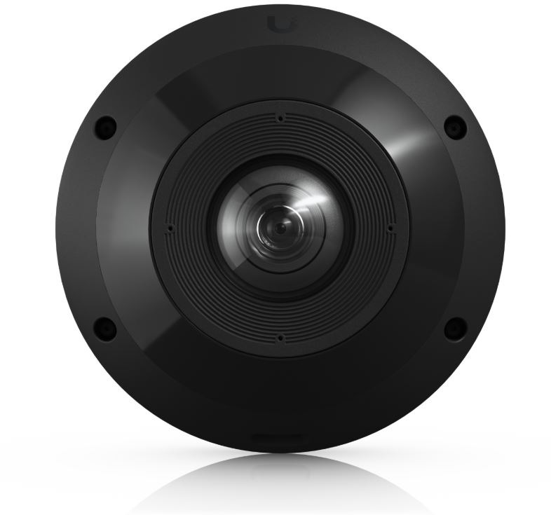 IP kamera Ubiquiti UniFi Protect G6 Pro 360 čierna IP kamera Ubiquiti UniFi Protect G6 Pro 360 v detaile z prednej strany