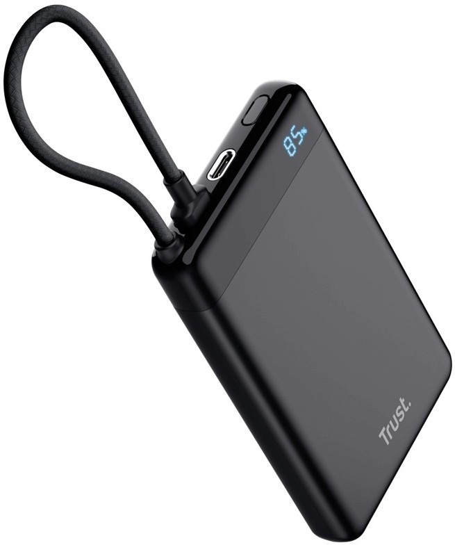 Powerbanka Trust Fiera a kapacitou 10000 mAh as káblom