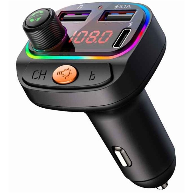 FM transmitter SWISSTEN do automobilu, Bluetooth, funkcia powerbanky