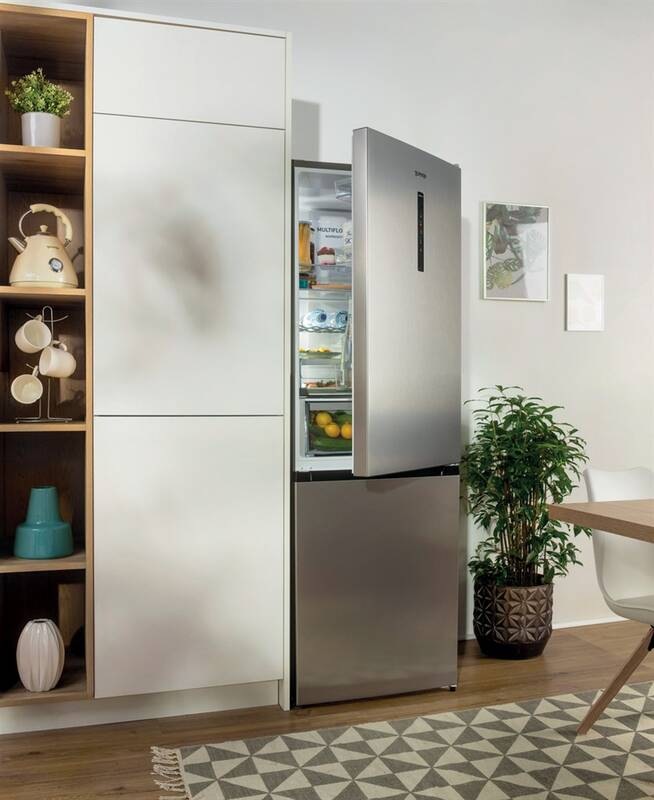 Chladnička s mrazničkou Gorenje Advanced NRK612AXL4 IonAir nerez
