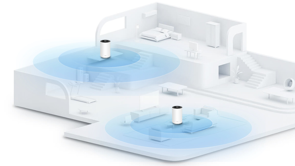 Kompletný Wi-Fi systém TP-Link Deco PX50 (2 ks) biely Kompletný Wi-Fi systém TP-Link Deco PX50 (2 ks) biely