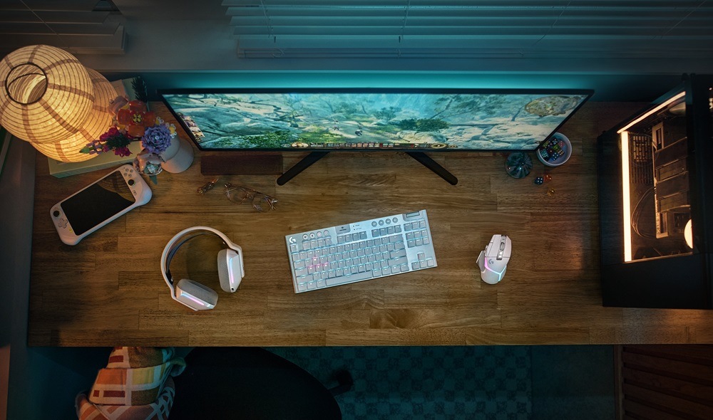 Klávesnica Logitech G915 X Lightspeed TKL Wireless, US layout biela Klávesnica Logitech G915 X Lightspeed TKL Wireless, US layout biela