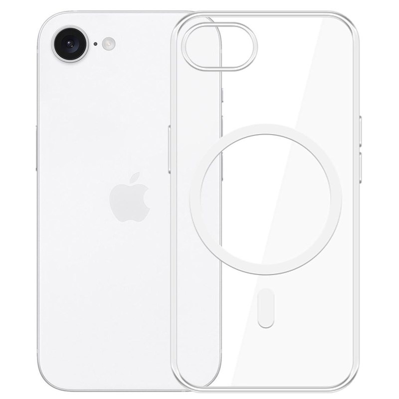 Kryt na mobil 3mk Clear MagCase na Apple iPhone 16e/17e priehľadný