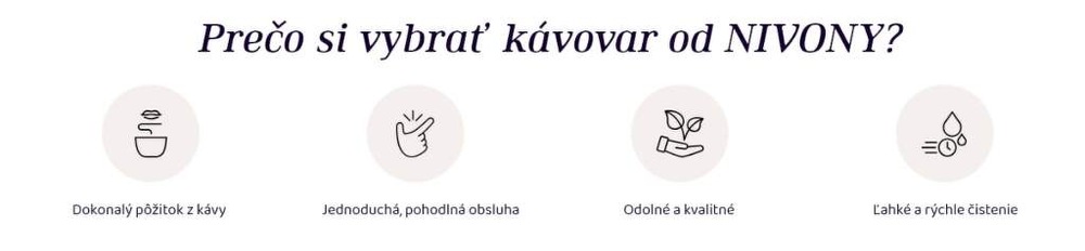 Automatický kávovar Nivona Nivo 8107 Hot - Cold Coffee modrý