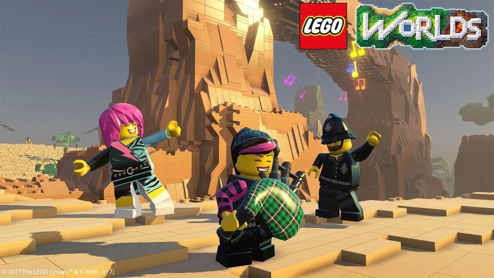 Hra Warner Bros PlayStation 4 LEGO Worlds V hre LEGO Worlds máte k dispozícii príbehové misie na získanie odmien a lepšiemu postupu postáv hrou.