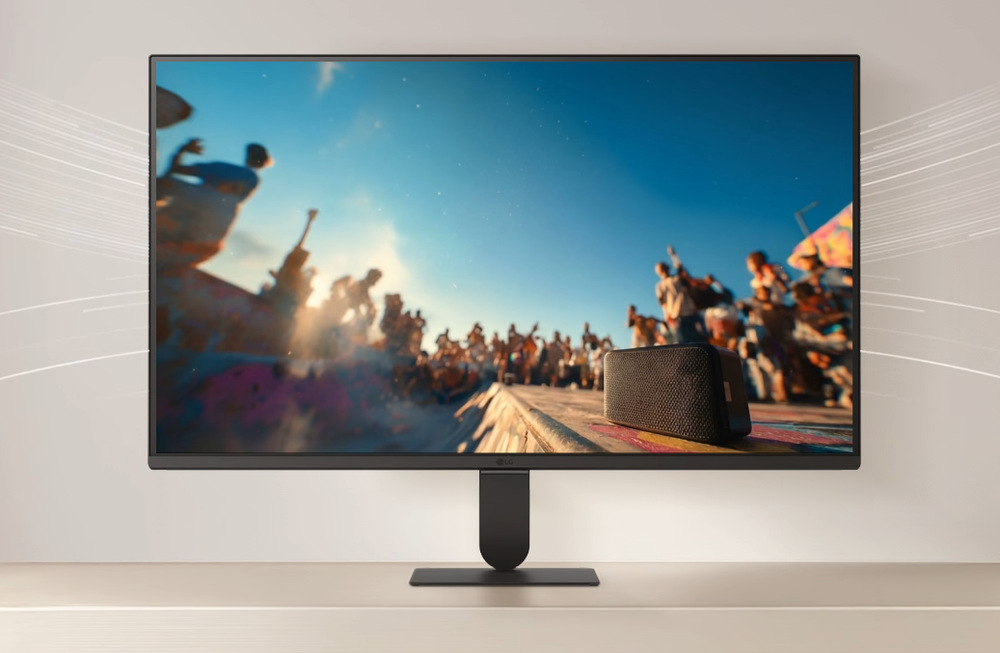 Monitor LG 27U511SB-W biely LG 27U511SB-W zaujme aj integrovanými reproduktormi
