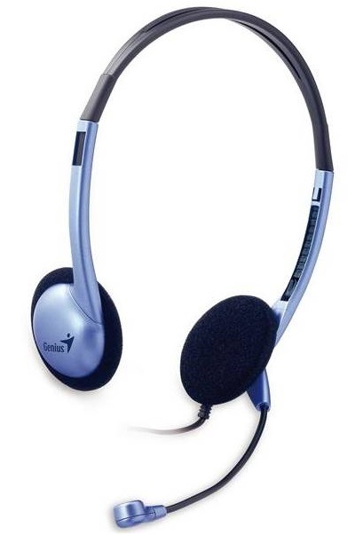 Headset Genius HS-02B strieborný