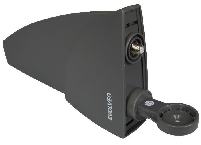 Vonkajšia anténa Evolveo Shark 35dB, aktívny DVB-T/T2 Vonkajšia anténa Evolveo Shark 35dB, aktívny DVB-T/T2