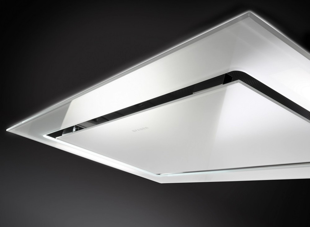 Odsávač pár Faber HEAVEN GLASS 2.0 WH A90 RB bez motoru biely/sklo