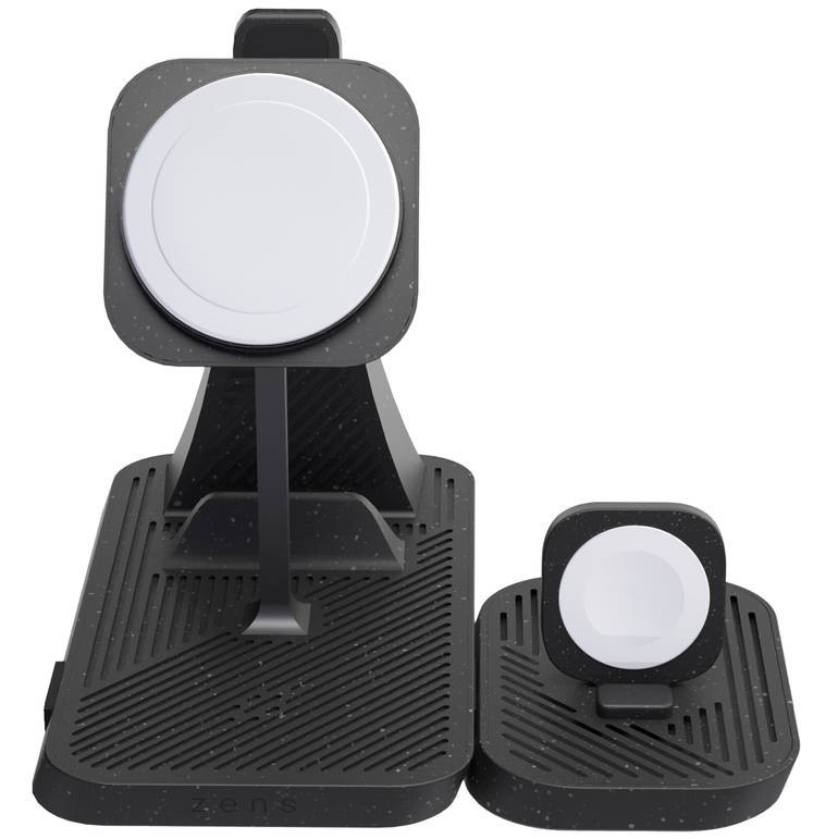 Bezdrôtová nabíjačka ZENS 4-in-1 MFI+MFM Modular charging station čierna Bezdrôtová nabíjačka ZENS 4-in-1 MFI+MFM Modular charging station