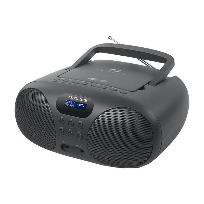 Rádioprijímač DAB+/CD MUSE M-208DB čierny