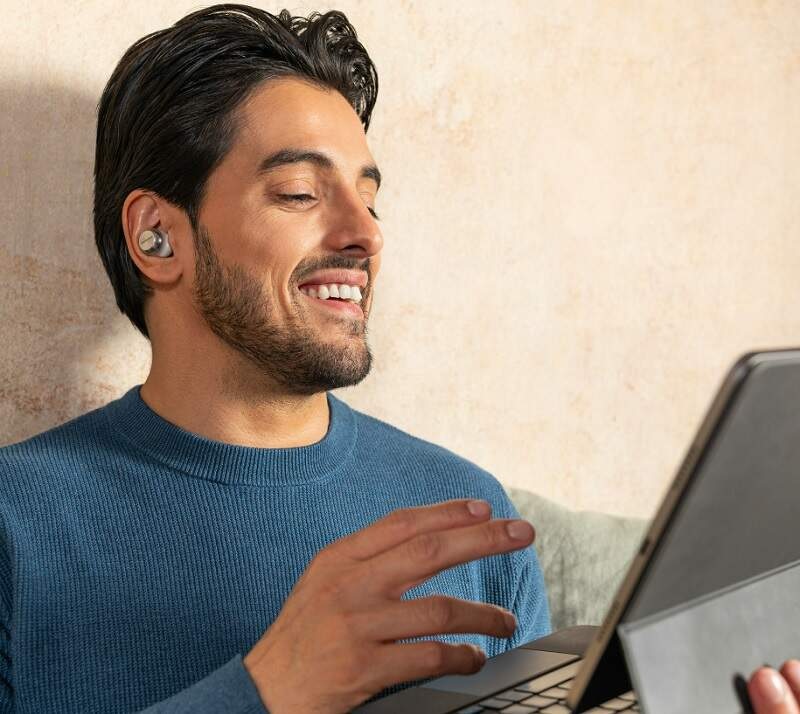 Slúchadlá Technics EAH-AZ100 strieborná Slúchadlá Technics EAH-AZ100 strieborná