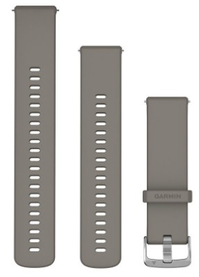 Remienok Garmin Quick Release (22 mm), strieborná pracka sivý Remienok Garmin Quick Release (22 mm), strieborná pracka - šedý