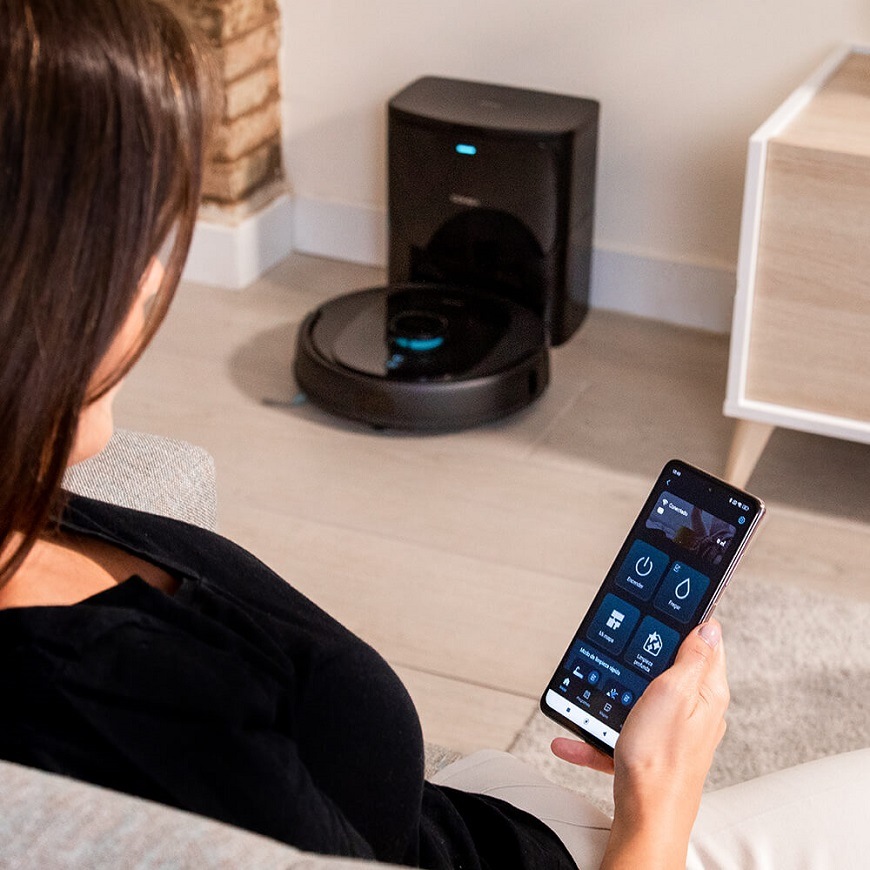 Robotický vysávač Cecotec Conga 8290 Immortal Ultra Power Home Genesis čierny
