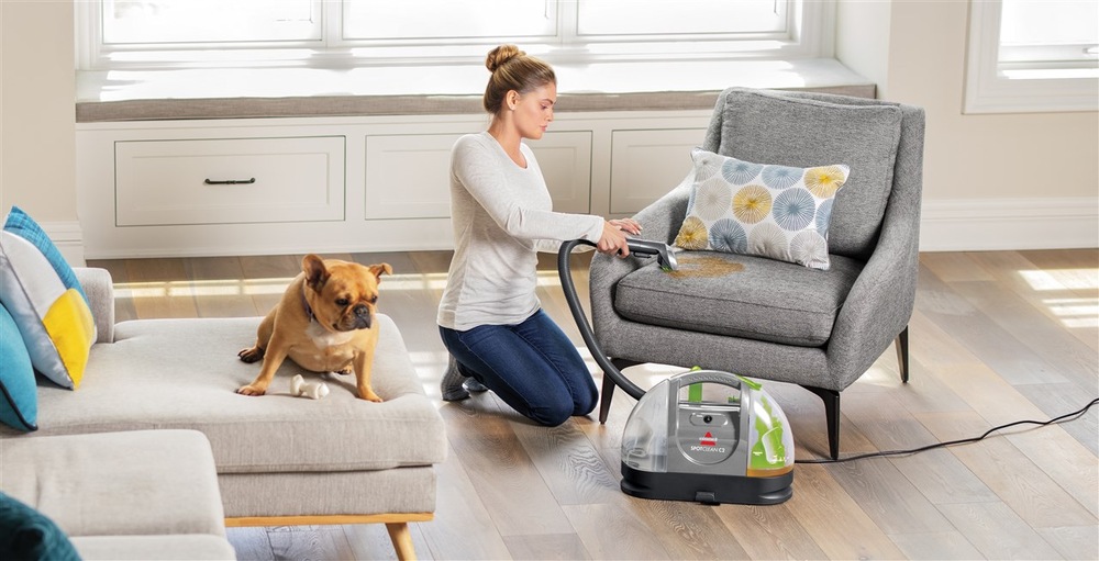 Čistič škvŕn Bissell C2 20671 SpotClean sivý/zelený BSLC220671_04