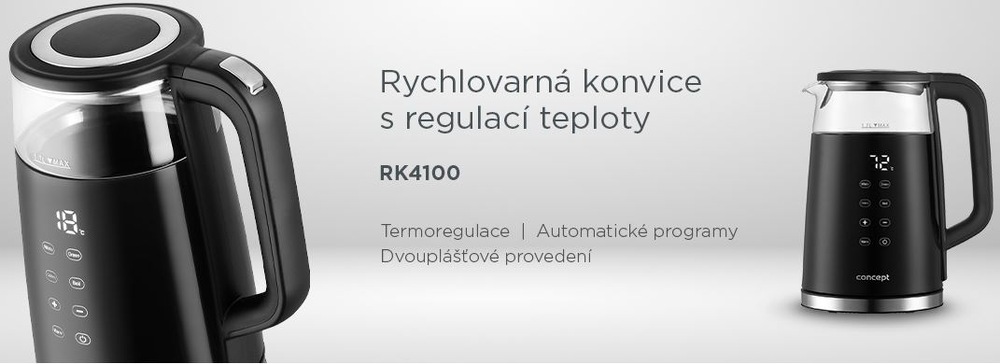 Rýchlovarná kanvica Concept RK4100 Rýchlovarná kanvica Concept RK4100