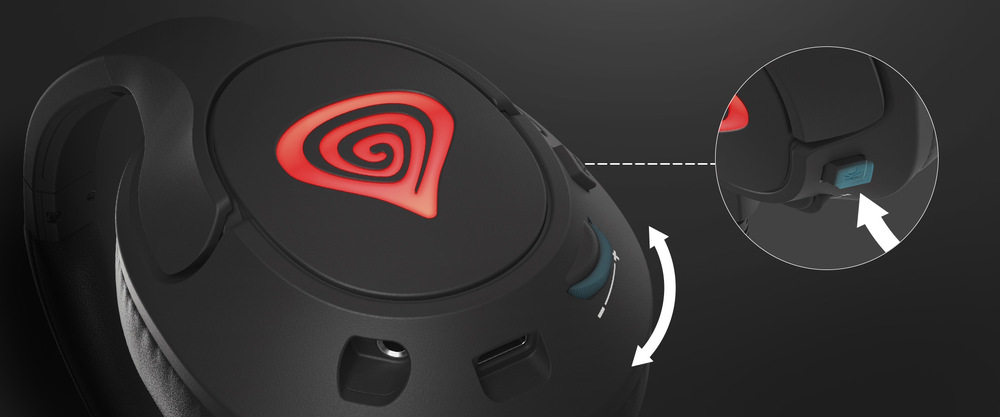 Headset Genesis RADON 800, 7.1 Virtual čierna