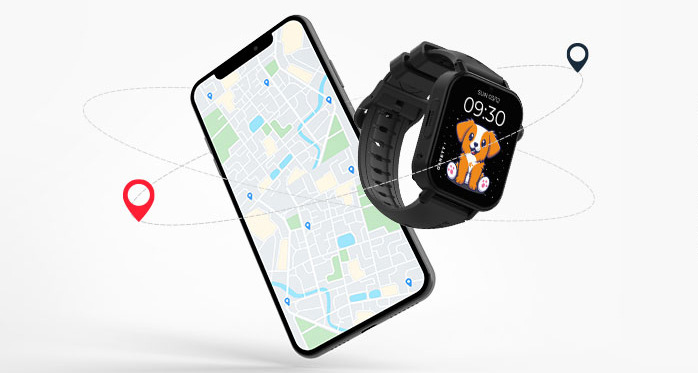 Inteligentné hodinky Garett Kids Rel 4G čierne