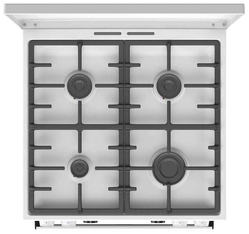 Kombinovaný sporák Gorenje G600 GKS6C71WF biely Sporák Gorenje GKS6C71WF, bílá, BigSurface