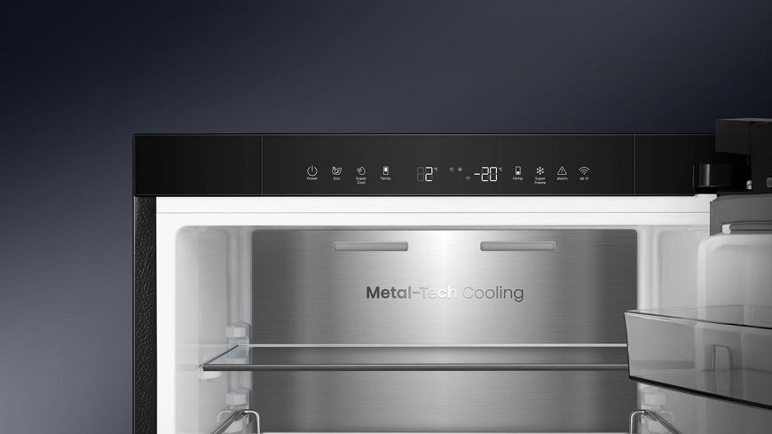 Chladnička Hisense RB3K330SAIC, nerez, Metal-Tech Cooling