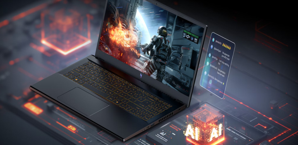 Acer Nitro V 15 pomáhajú k vysokej efektivite aj nástroje umelej inteligencie