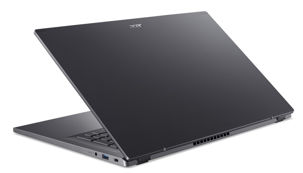 Notebook Acer Aspire 17 (A17-51M-753U) sivý Pootvorený notebook Acer Aspire 17 (A17-51M-753U) zozadu