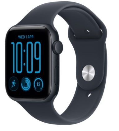Inteligentné hodinky Apple Watch SE 3 GPS + Cellular 40 mm temne atramentový hliník, námornícky modrý športový remienok - M/L Chytré hodinky Apple Watch SE 3 GPS + Cellular 44 mm tmavo atramentový hliník, námornícky modrý športový remienok - S/M