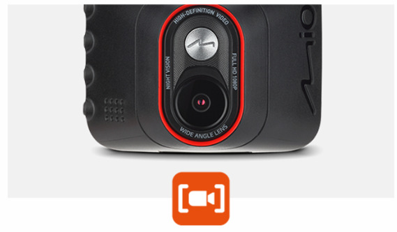 Autokamera Mio MiVue C312 čierna Autokamera Mio MiVue C312 čierna