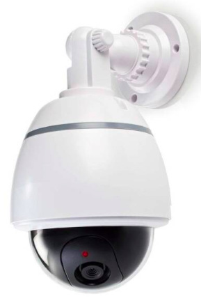 Maketa zabezpečovacej kamery Nedis s blikajúce LED, dome, IP44, vonkajšie Maketa zabezpečovacej kamery Nedis s blikajúce LED, dome, IP44, vonkajšie