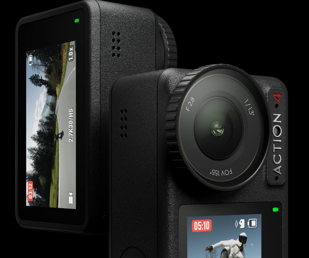 Outdoorová kamera DJI Osmo Action 4 Standard Combo sivý Outdoorová kamera DJI Osmo Action 4 Standard Combo sivý