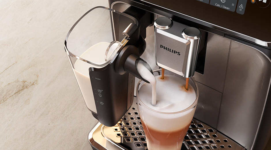 Philips Series 3300 LatteGo EP3347/90, čierna/chróm