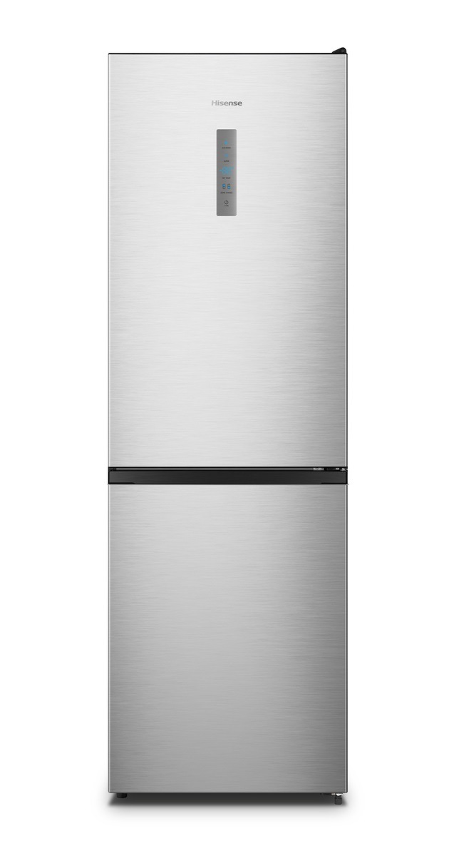 Kombinovaná chladnička s mrazničkou Hisense RB390N4BCC, sivá