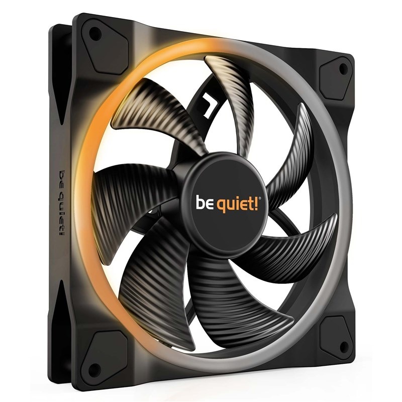 Ventilátor be quiet! Light Wings PWM 140mm čierny