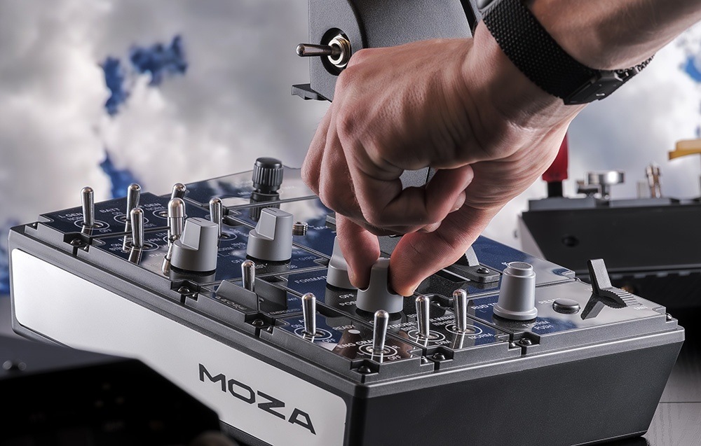 Moza Racing MTP je možné vyladiť v aplikácii Moza Cockpit