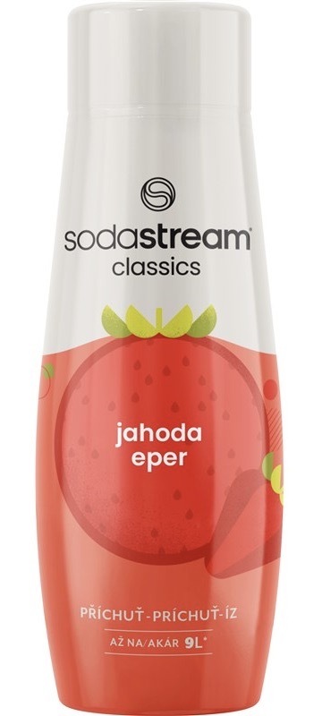 Príchuť pre šumivú vodu SodaStream Jahoda 440 ml