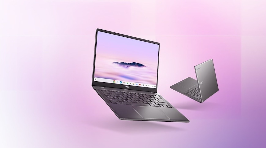 Notebook Acer Chromebook Plus 514 (CB514-5H-36M7) sivý Operačný systém Google Chrome OS podporuje množstvo funkcií a aplikácií, ktoré využijete v bežnej prevádzke.