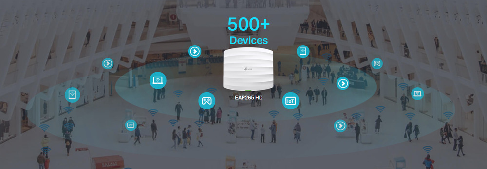 Prístupový bod (AP) TP-Link EAP265 HD, Omada SDN