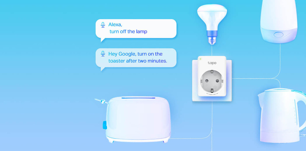 Inteligentná zásuvka TP-Link Tapo P110 biela