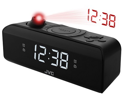 Rádiobudík JVC RA-E211B čierny