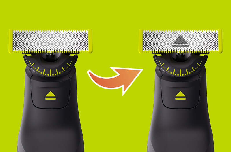 Náhradné hlavice Philips OneBlade QP624/50 zelená Náhradné hlavice Philips OneBlade QP624/50 zelená