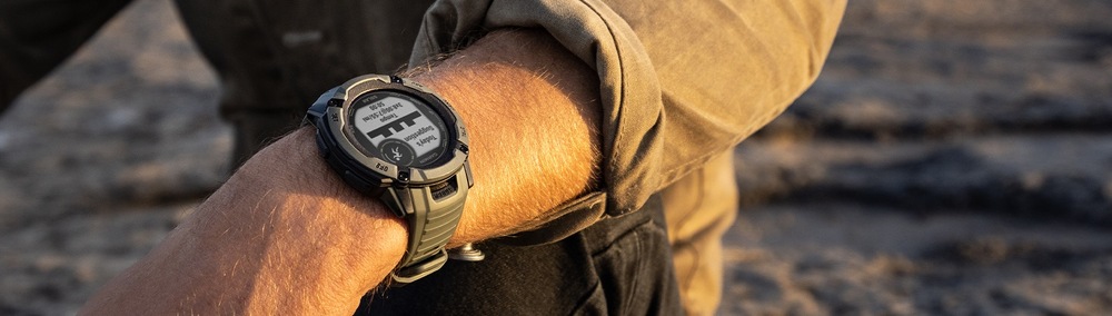 Inteligentné hodinky Garmin Instinct 2X Solar - Flame Red Garmin Instinct 2X Solar
