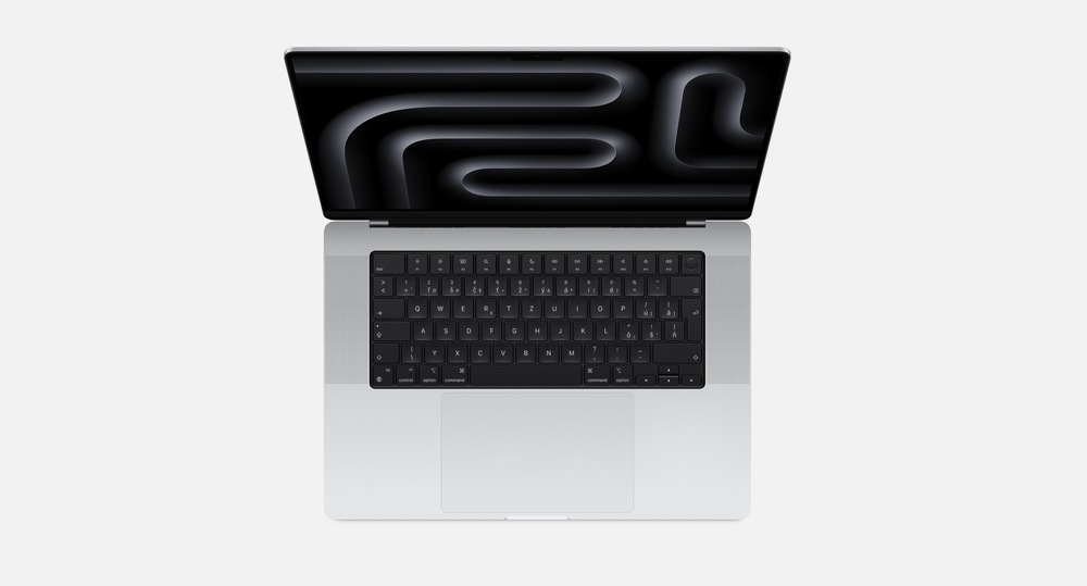 Notebook Apple MacBook Pro 16" M3 Pro 12-CPU 18-GPU, 18GB, 512GB - strieborný SK