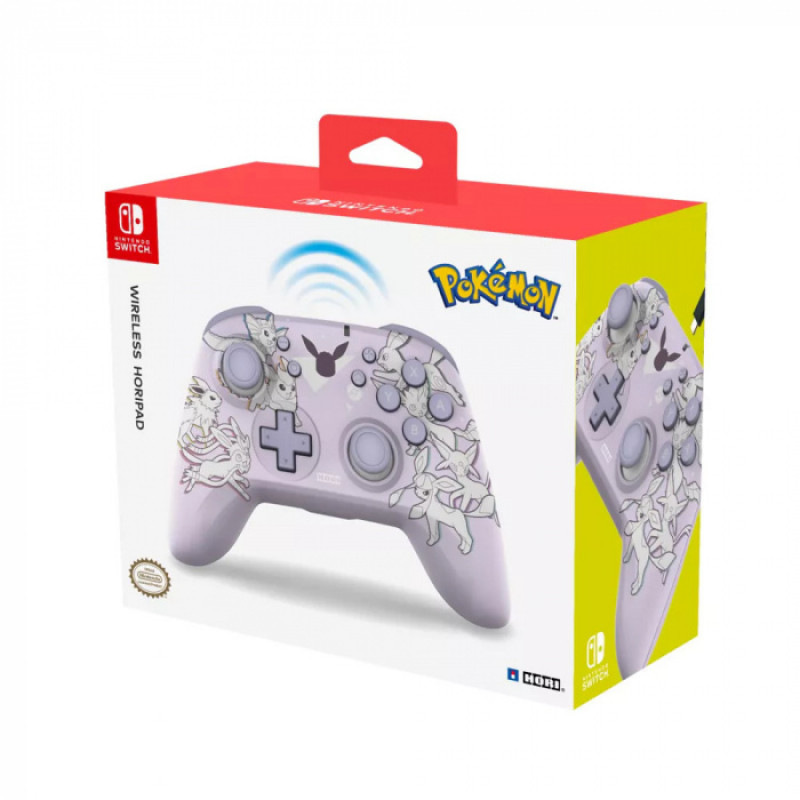 Gamepad HORI HoriPad pre Nintendo Switch Wireless (Eevee Evolutions) biely HORI Wireless HORIPAD pre Nintendo Switch – Pokémon: Eevee Evolutions