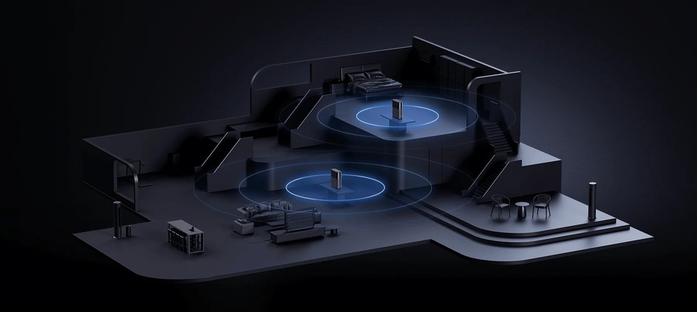 Kompletný Wi-Fi systém Xiaomi Mesh System BE3600 Pro EU (3 ks) čierny Kompletný Wi-Fi systém Xiaomi Mesh System BE3600 Pro EU (3 ks) čierny