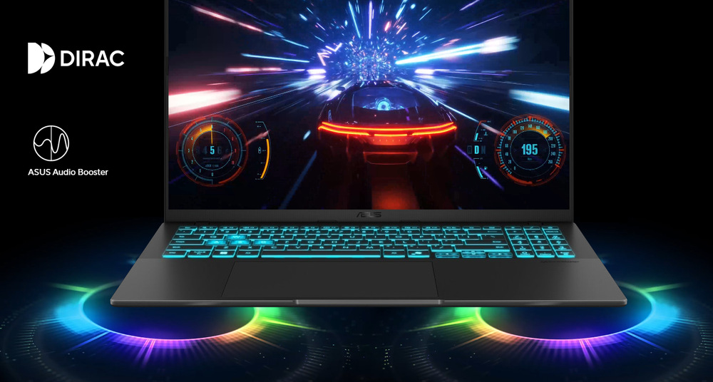 Notebook Asus V16 čierny Notebook Asus V16 čierny