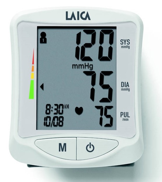 Tlakomer na zápästie Laica BM1006 biely Tlakomer na zápästie Laica BM1006 biely
