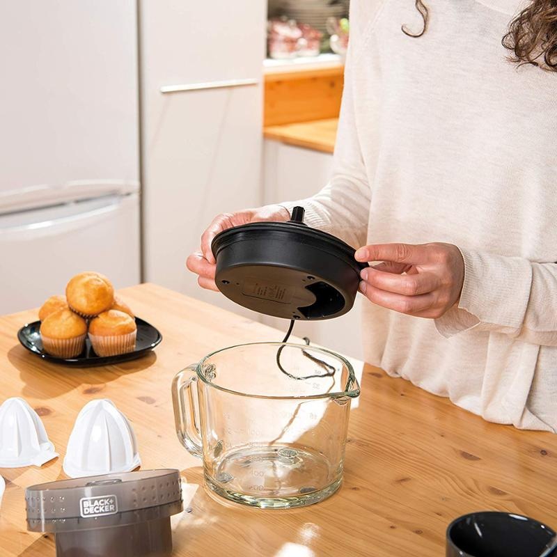 Lis na citrusy Black+Decker BXCJ30E čierny/biely